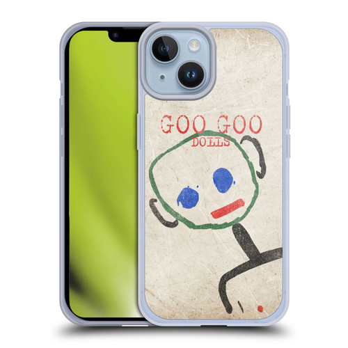 Goo Goo Dolls Graphics Throwback Super Star Guy Soft Gel Case for Apple iPhone 14