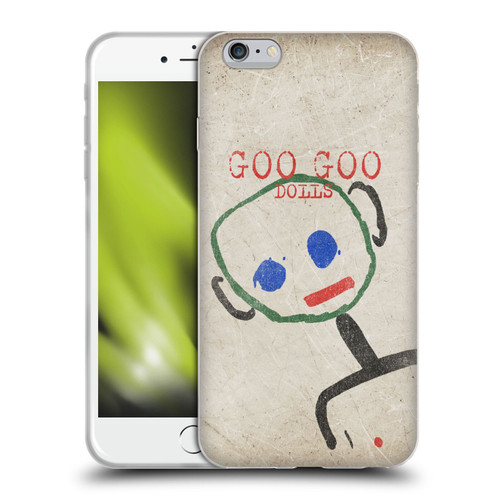 Goo Goo Dolls Graphics Throwback Super Star Guy Soft Gel Case for Apple iPhone 6 Plus / iPhone 6s Plus