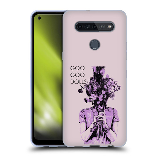 Goo Goo Dolls Graphics Chaos In Bloom Soft Gel Case for LG K51S