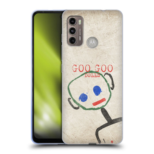 Goo Goo Dolls Graphics Throwback Super Star Guy Soft Gel Case for Motorola Moto G60 / Moto G40 Fusion