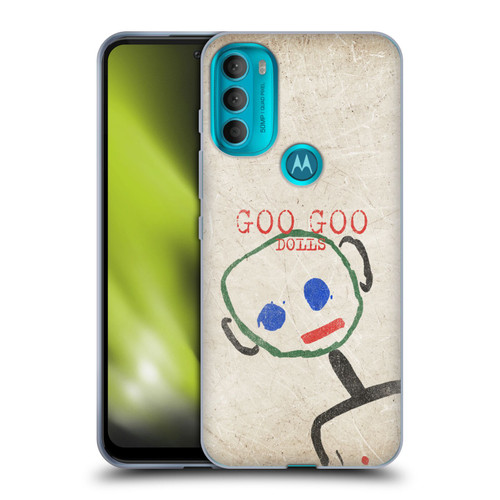 Goo Goo Dolls Graphics Throwback Super Star Guy Soft Gel Case for Motorola Moto G71 5G