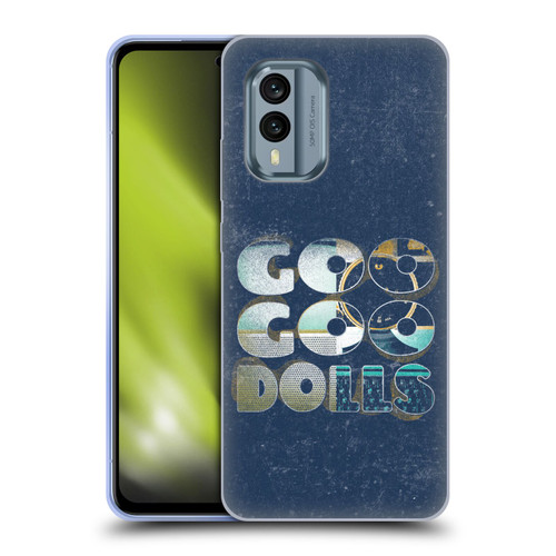 Goo Goo Dolls Graphics Rarities Bold Letters Soft Gel Case for Nokia X30