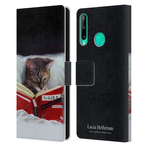 Lucia Heffernan Art Late Night Thriller Leather Book Wallet Case Cover For Huawei P40 lite E