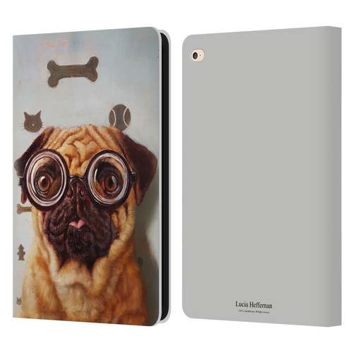 Lucia Heffernan Art Canine Eye Exam Leather Book Wallet Case Cover For Apple iPad Air 2 (2014)