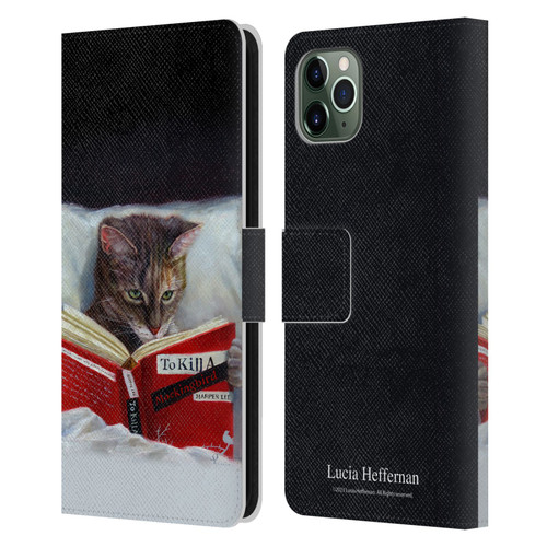 Lucia Heffernan Art Late Night Thriller Leather Book Wallet Case Cover For Apple iPhone 11 Pro Max