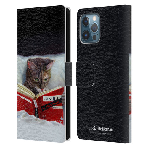 Lucia Heffernan Art Late Night Thriller Leather Book Wallet Case Cover For Apple iPhone 12 Pro Max