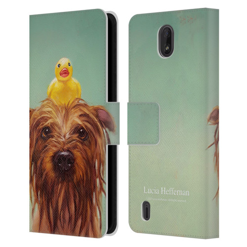 Lucia Heffernan Art Bath Time Leather Book Wallet Case Cover For Nokia C01 Plus/C1 2nd Edition