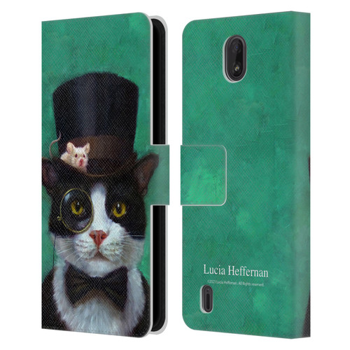 Lucia Heffernan Art Tuxedo Leather Book Wallet Case Cover For Nokia C01 Plus/C1 2nd Edition