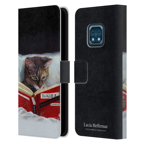 Lucia Heffernan Art Late Night Thriller Leather Book Wallet Case Cover For Nokia XR20
