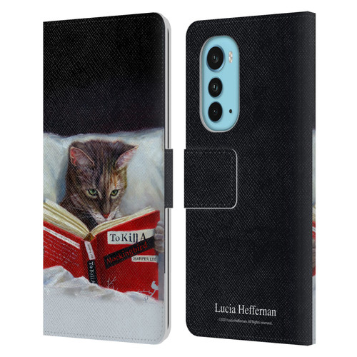 Lucia Heffernan Art Late Night Thriller Leather Book Wallet Case Cover For Motorola Edge (2022)