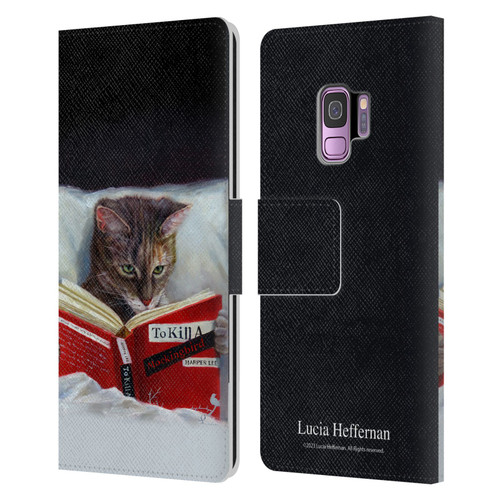 Lucia Heffernan Art Late Night Thriller Leather Book Wallet Case Cover For Samsung Galaxy S9