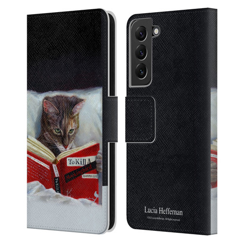Lucia Heffernan Art Late Night Thriller Leather Book Wallet Case Cover For Samsung Galaxy S22+ 5G