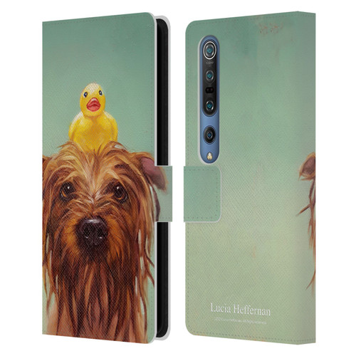 Lucia Heffernan Art Bath Time Leather Book Wallet Case Cover For Xiaomi Mi 10 5G / Mi 10 Pro 5G