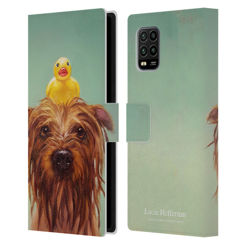 Lucia Heffernan Art Bath Time Leather Book Wallet Case Cover For Xiaomi Mi 10 Lite 5G