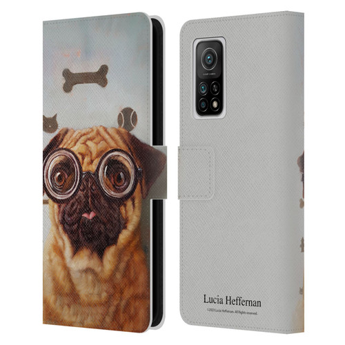 Lucia Heffernan Art Canine Eye Exam Leather Book Wallet Case Cover For Xiaomi Mi 10T 5G