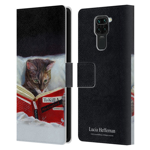 Lucia Heffernan Art Late Night Thriller Leather Book Wallet Case Cover For Xiaomi Redmi Note 9 / Redmi 10X 4G