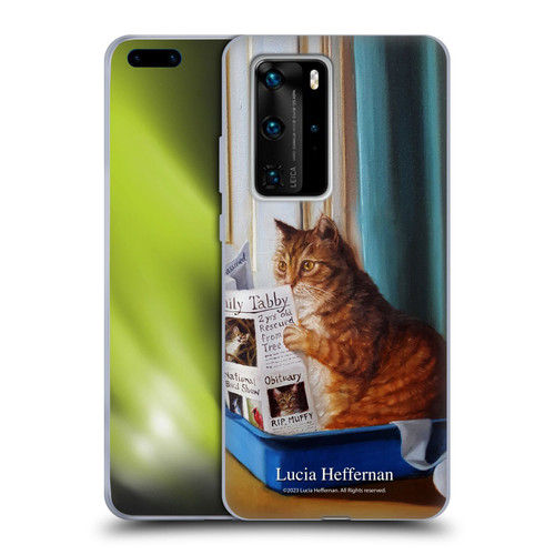 Lucia Heffernan Art Kitty Throne Soft Gel Case for Huawei P40 Pro / P40 Pro Plus 5G