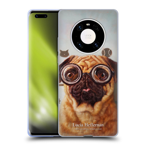 Lucia Heffernan Art Canine Eye Exam Soft Gel Case for Huawei Mate 40 Pro 5G