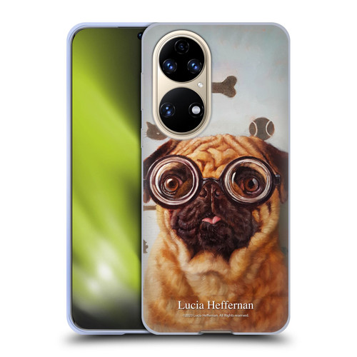 Lucia Heffernan Art Canine Eye Exam Soft Gel Case for Huawei P50