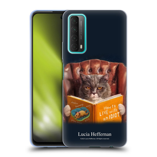 Lucia Heffernan Art Cat Self Help Soft Gel Case for Huawei P Smart (2021)