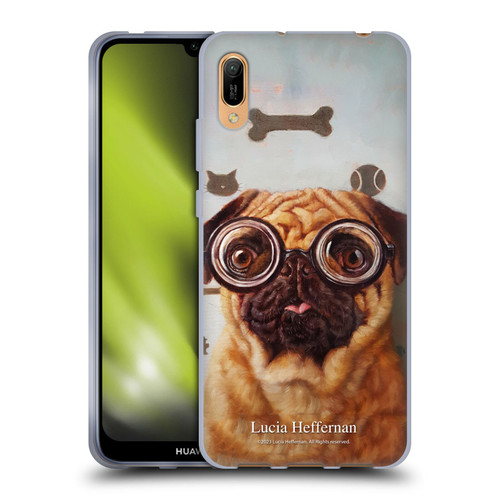 Lucia Heffernan Art Canine Eye Exam Soft Gel Case for Huawei Y6 Pro (2019)
