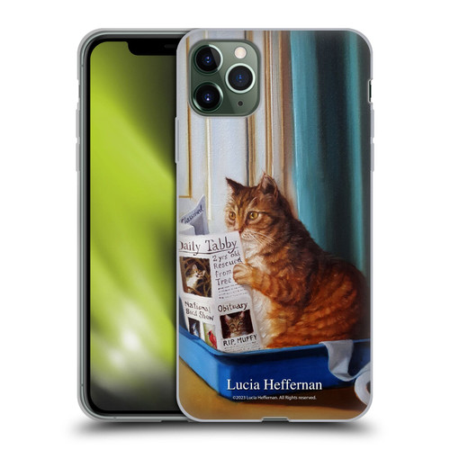 Lucia Heffernan Art Kitty Throne Soft Gel Case for Apple iPhone 11 Pro Max