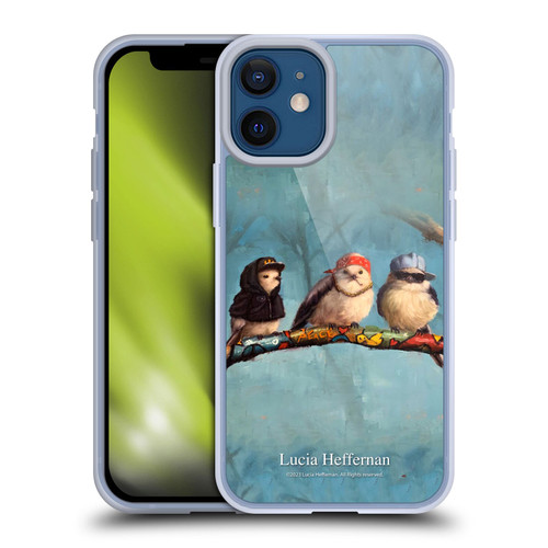 Lucia Heffernan Art Birdz In Da Hood Soft Gel Case for Apple iPhone 12 Mini
