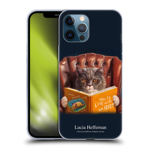 Lucia Heffernan Art Cat Self Help Soft Gel Case for Apple iPhone 12 Pro Max