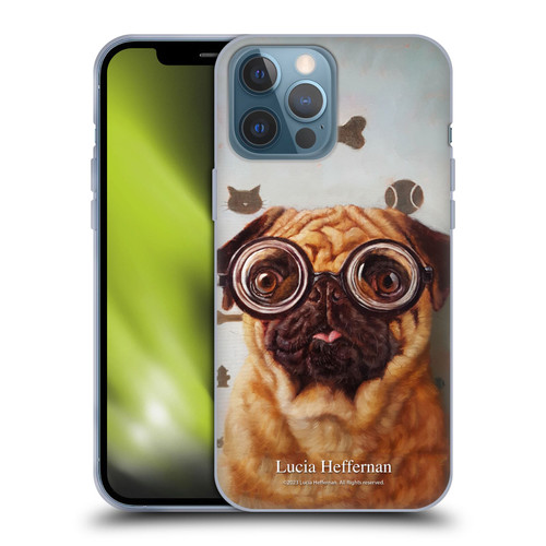 Lucia Heffernan Art Canine Eye Exam Soft Gel Case for Apple iPhone 13 Pro Max