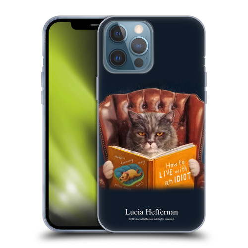 Lucia Heffernan Art Cat Self Help Soft Gel Case for Apple iPhone 13 Pro Max