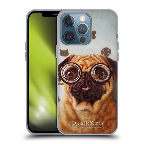 Lucia Heffernan Art Canine Eye Exam Soft Gel Case for Apple iPhone 13 Pro