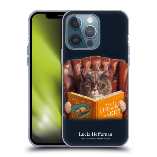 Lucia Heffernan Art Cat Self Help Soft Gel Case for Apple iPhone 13 Pro