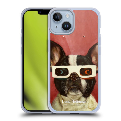 Lucia Heffernan Art 3D Dog Soft Gel Case for Apple iPhone 14