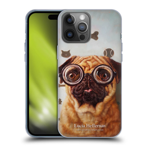 Lucia Heffernan Art Canine Eye Exam Soft Gel Case for Apple iPhone 14 Pro Max