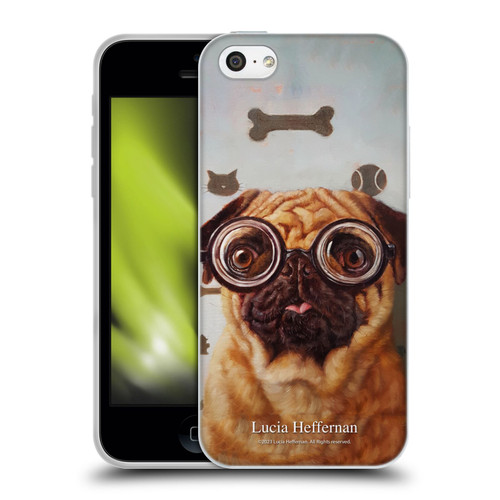 Lucia Heffernan Art Canine Eye Exam Soft Gel Case for Apple iPhone 5c