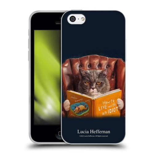 Lucia Heffernan Art Cat Self Help Soft Gel Case for Apple iPhone 5c