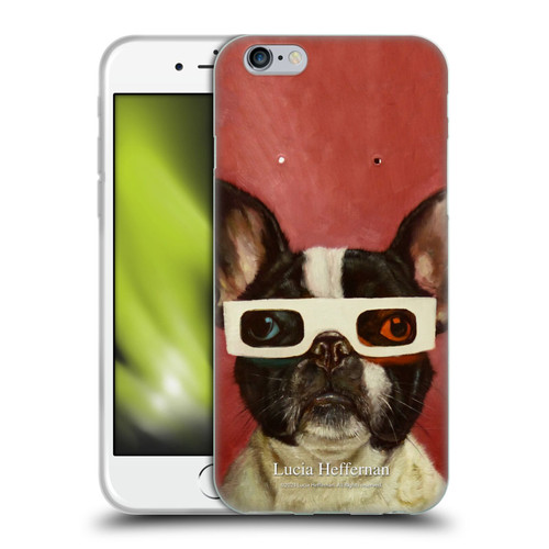 Lucia Heffernan Art 3D Dog Soft Gel Case for Apple iPhone 6 / iPhone 6s
