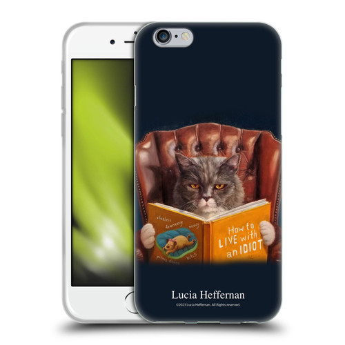 Lucia Heffernan Art Cat Self Help Soft Gel Case for Apple iPhone 6 / iPhone 6s