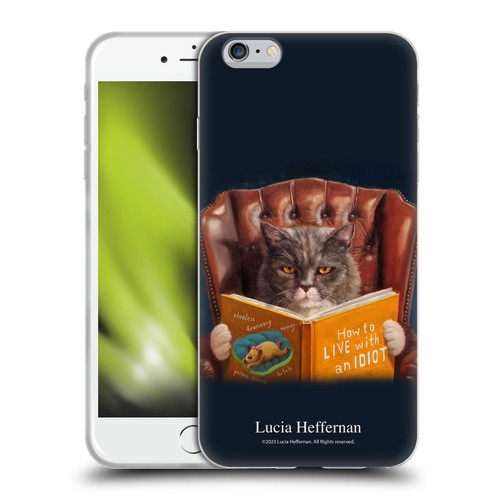Lucia Heffernan Art Cat Self Help Soft Gel Case for Apple iPhone 6 Plus / iPhone 6s Plus