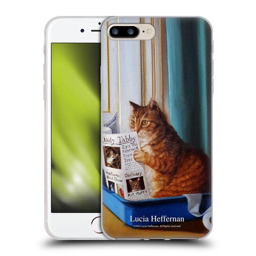 Lucia Heffernan Art Kitty Throne Soft Gel Case for Apple iPhone 7 Plus / iPhone 8 Plus