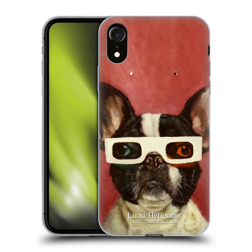 Lucia Heffernan Art 3D Dog Soft Gel Case for Apple iPhone XR