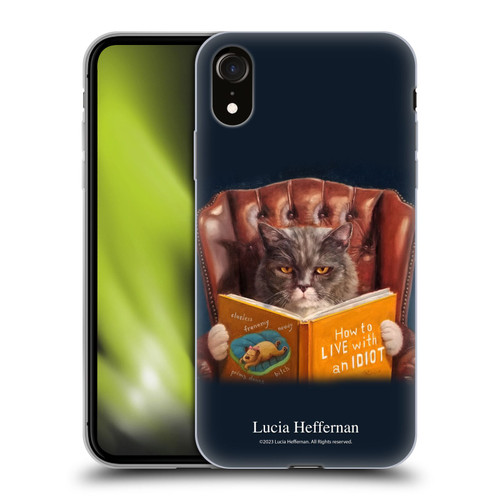 Lucia Heffernan Art Cat Self Help Soft Gel Case for Apple iPhone XR