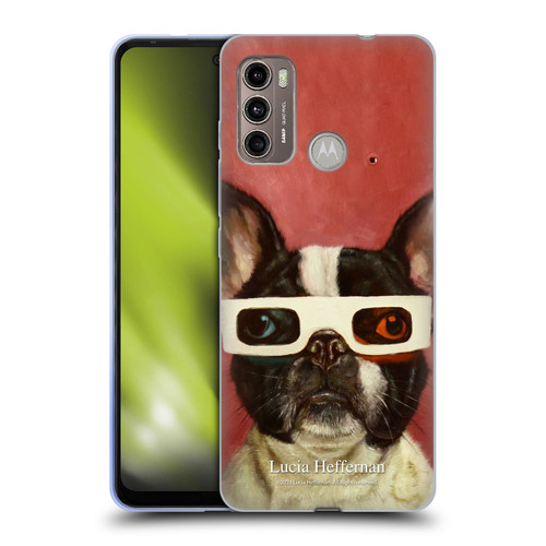 Lucia Heffernan Art 3D Dog Soft Gel Case for Motorola Moto G60 / Moto G40 Fusion