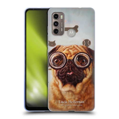 Lucia Heffernan Art Canine Eye Exam Soft Gel Case for Motorola Moto G60 / Moto G40 Fusion
