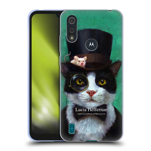 Lucia Heffernan Art Tuxedo Soft Gel Case for Motorola Moto E6s (2020)