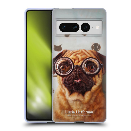 Lucia Heffernan Art Canine Eye Exam Soft Gel Case for Google Pixel 7 Pro