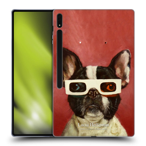 Lucia Heffernan Art 3D Dog Soft Gel Case for Samsung Galaxy Tab S8 Ultra