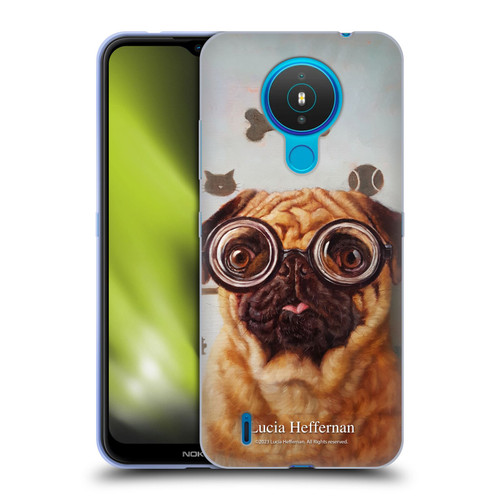 Lucia Heffernan Art Canine Eye Exam Soft Gel Case for Nokia 1.4