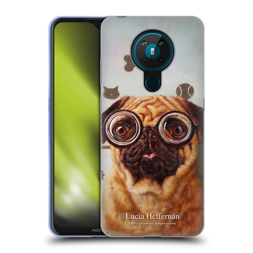 Lucia Heffernan Art Canine Eye Exam Soft Gel Case for Nokia 5.3