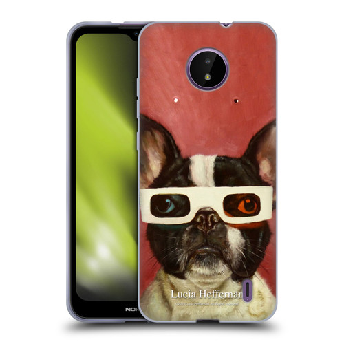 Lucia Heffernan Art 3D Dog Soft Gel Case for Nokia C10 / C20